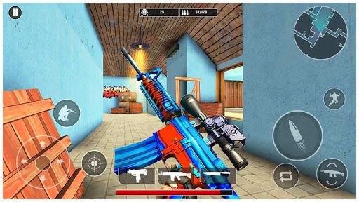 Critical Cover Strike: Gun War - Gameplay image of android game