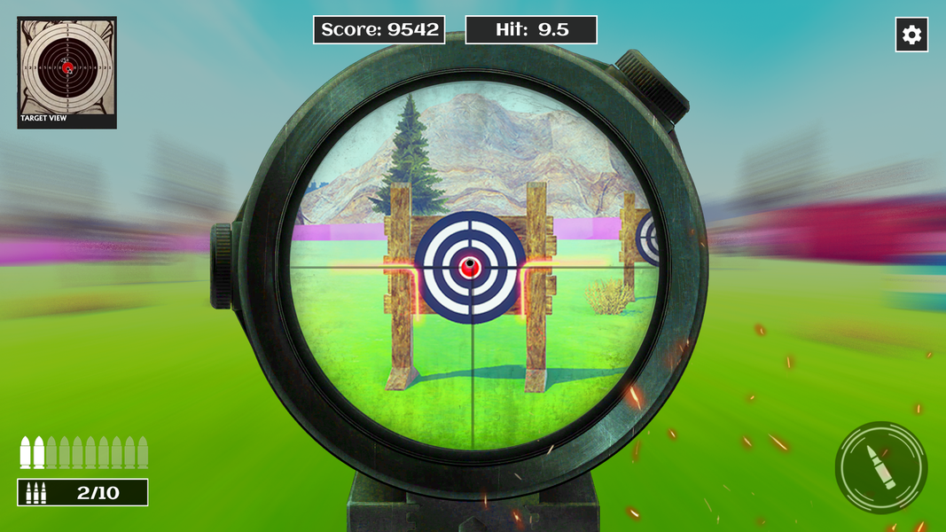 Gunfire Range: Target Shooting - عکس بازی موبایلی اندروید