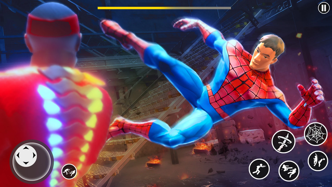 Spider Power Hero: Outlaw Ops - عکس بازی موبایلی اندروید