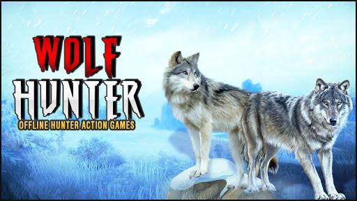 Wolf Hunter: Wild Hunting Game - Gameplay image of android game