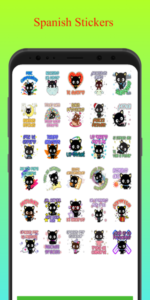 Funny Cat Stickers - WASticker - Image screenshot of android app