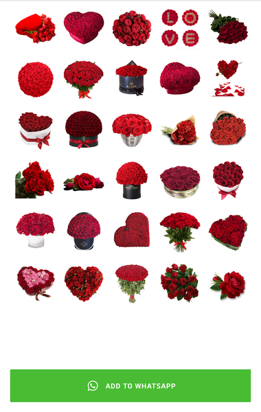Flowers Stickers - WASticker - Image screenshot of android app