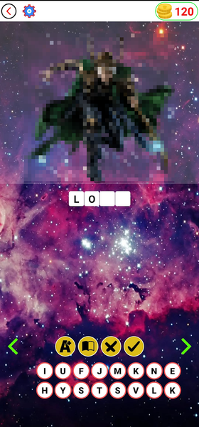 Superheroes Quiz - Trivia Game - Gameplay image of android game
