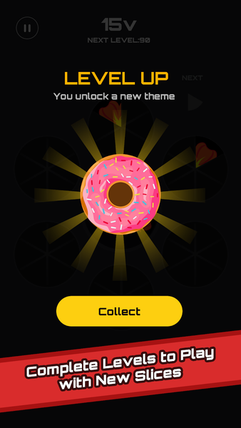 Fruit, Pizza Slice Puzzle - Gameplay image of android game