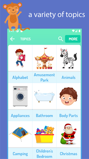 English for kids - Image screenshot of android app