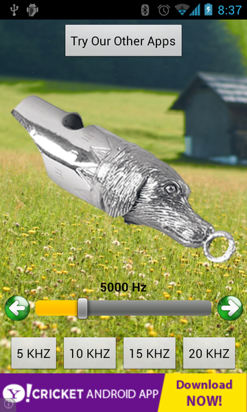 Dog Whistle - Image screenshot of android app