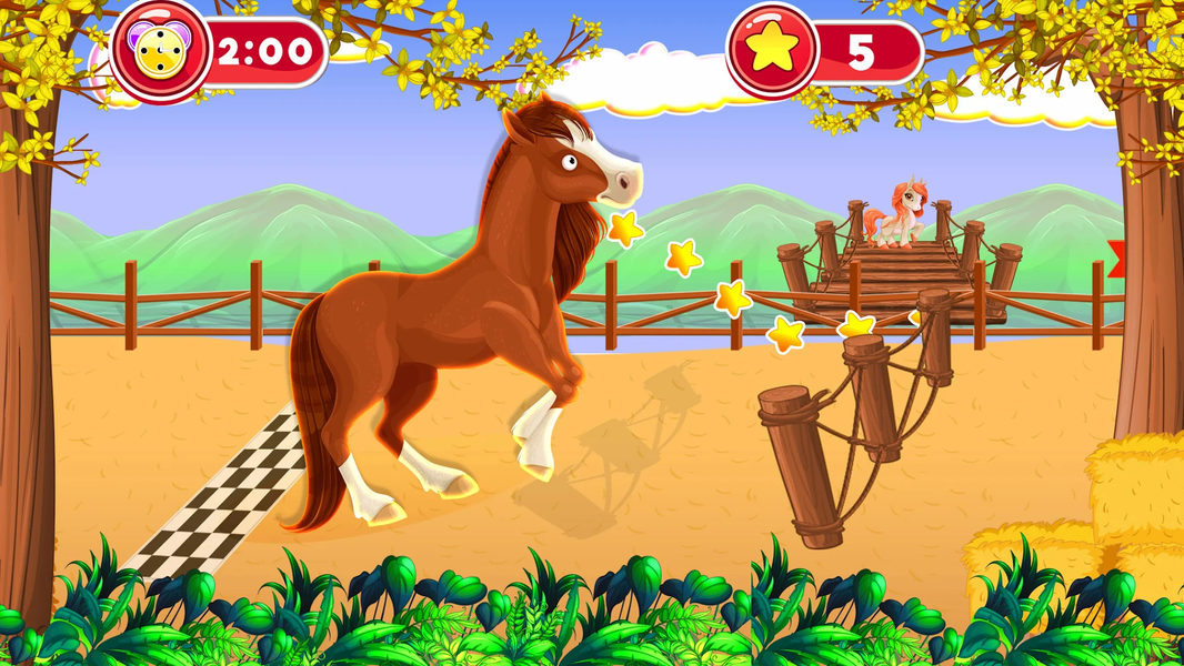Horse Farm Manager: Unicorn Ma - Gameplay image of android game