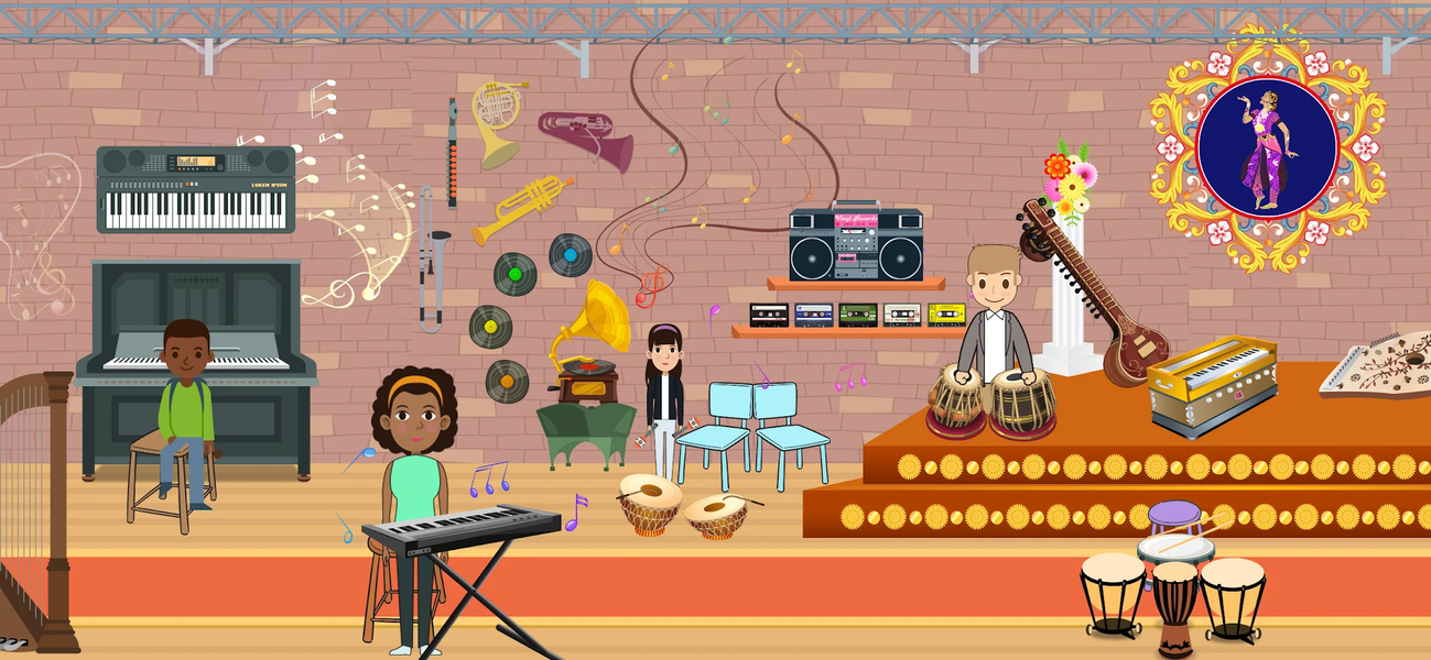 Pretend Home Town Museum Life - Gameplay image of android game