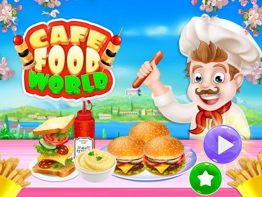 Cafe Food World: Cooking Restaurant Recipes - Image screenshot of android app