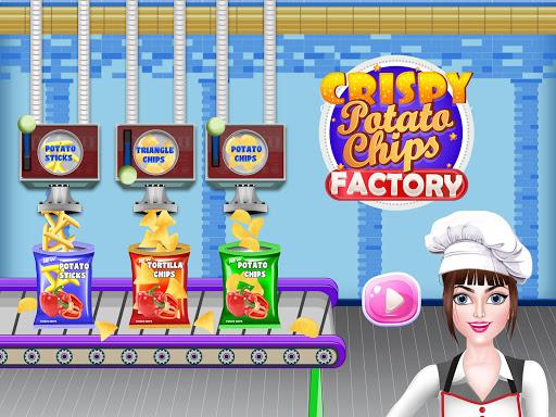 Crispy Potato Chips Factory: Snacks Maker Games - عکس بازی موبایلی اندروید