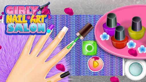 Girls Acrylic Nail Art Games - Gameplay image of android game