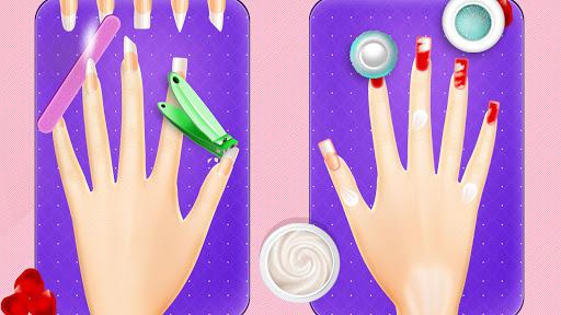 Girls Acrylic Nail Art Games - Gameplay image of android game