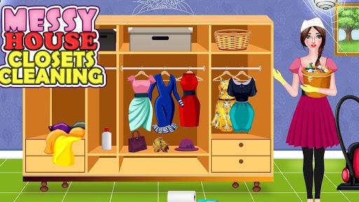 Messy House Closet Cleanup - Gameplay image of android game