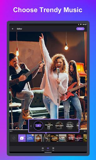 Filmigo Video Editor with Song - عکس برنامه موبایلی اندروید