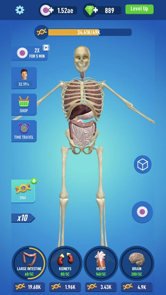 Idle Human ۲ - عکس بازی موبایلی اندروید