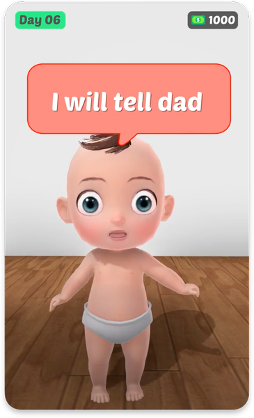 Momlife Simulator - Gameplay image of android game