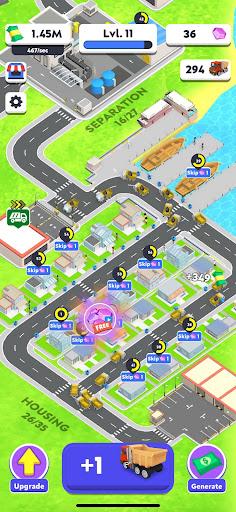 Trash Tycoon Idle business - Image screenshot of android app