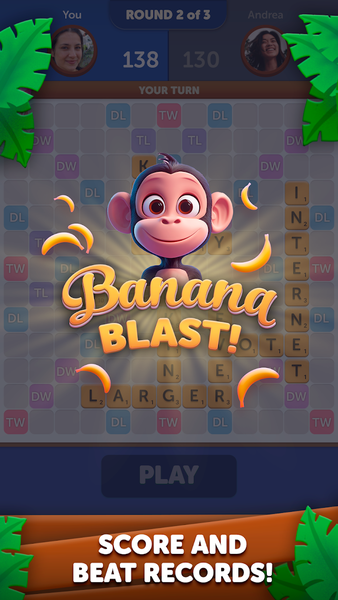 Monkey Words - عکس بازی موبایلی اندروید