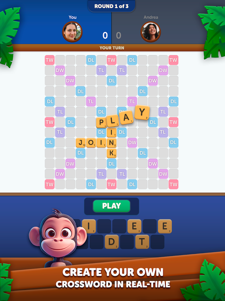 Monkey Words - عکس بازی موبایلی اندروید