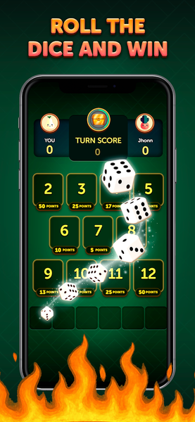 Hot Rolls Dice Strategy Game - عکس بازی موبایلی اندروید