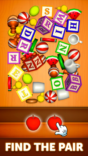 Word Tile Match 3D - Gameplay image of android game
