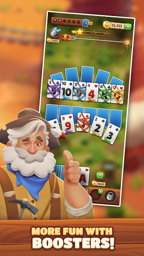 Go West Frontier Solitaire - عکس بازی موبایلی اندروید