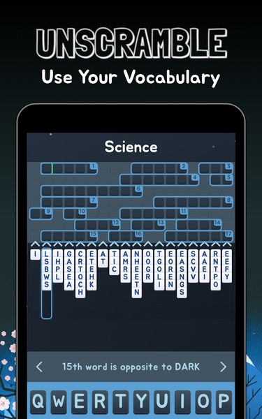 Unscramble That - Word Puzzle - عکس بازی موبایلی اندروید