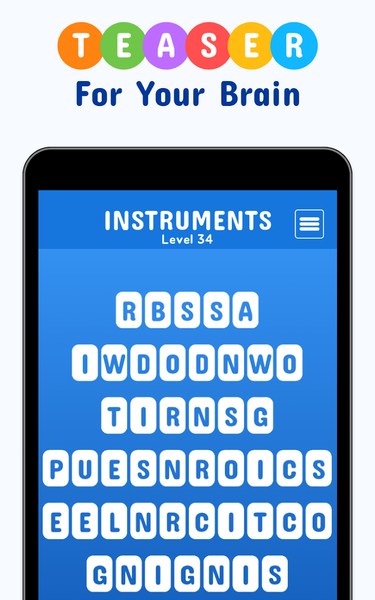 Word Tangle - Anagram Puzzle - عکس بازی موبایلی اندروید