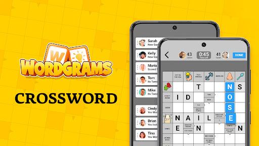 Wordgrams - Crossword & Puzzle - Image screenshot of android app