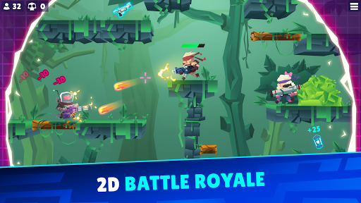 Bullet League - Battle Royale - Gameplay image of android game