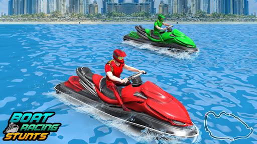 Boat Racing: Speed Boat Game - Gameplay image of android game