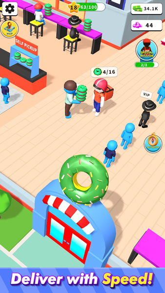 Cake Ready: Idle Bakery Tycoon - عکس بازی موبایلی اندروید