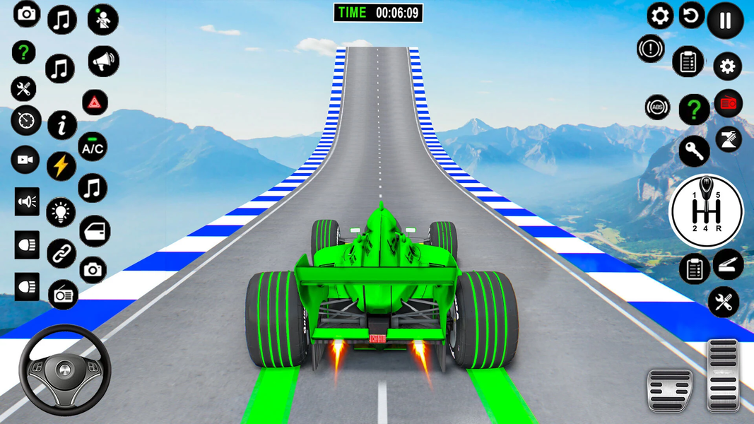 Formula Car Game: GT Car Stunt - Gameplay image of android game