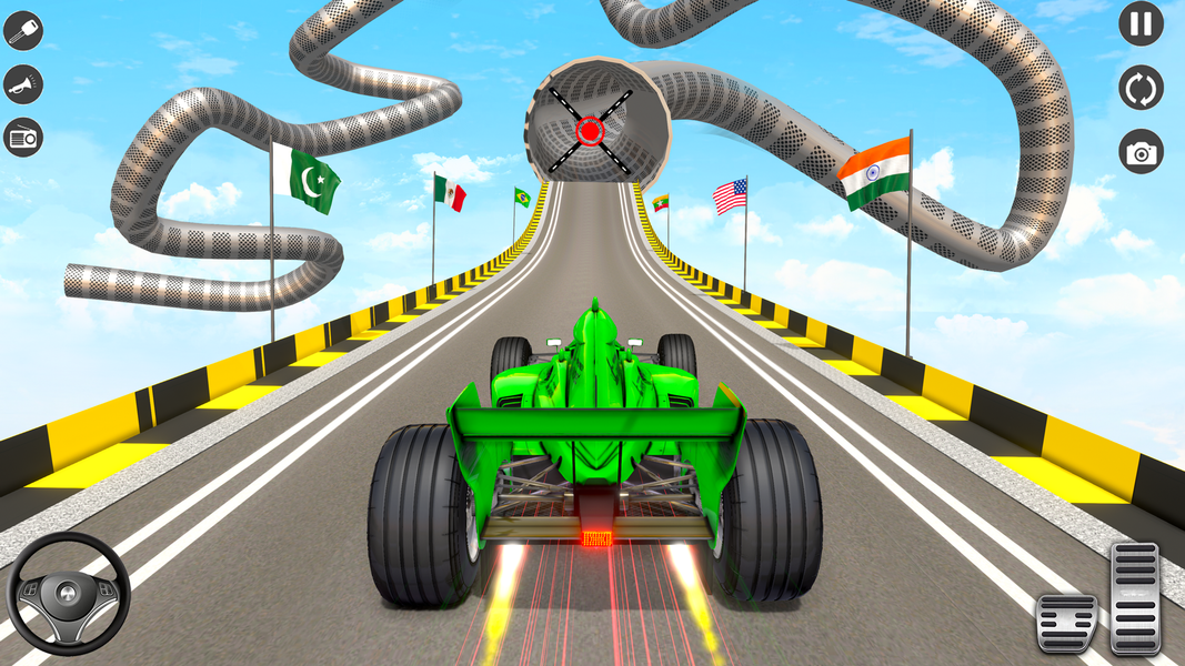 Formula Car Game: GT Car Stunt - Gameplay image of android game