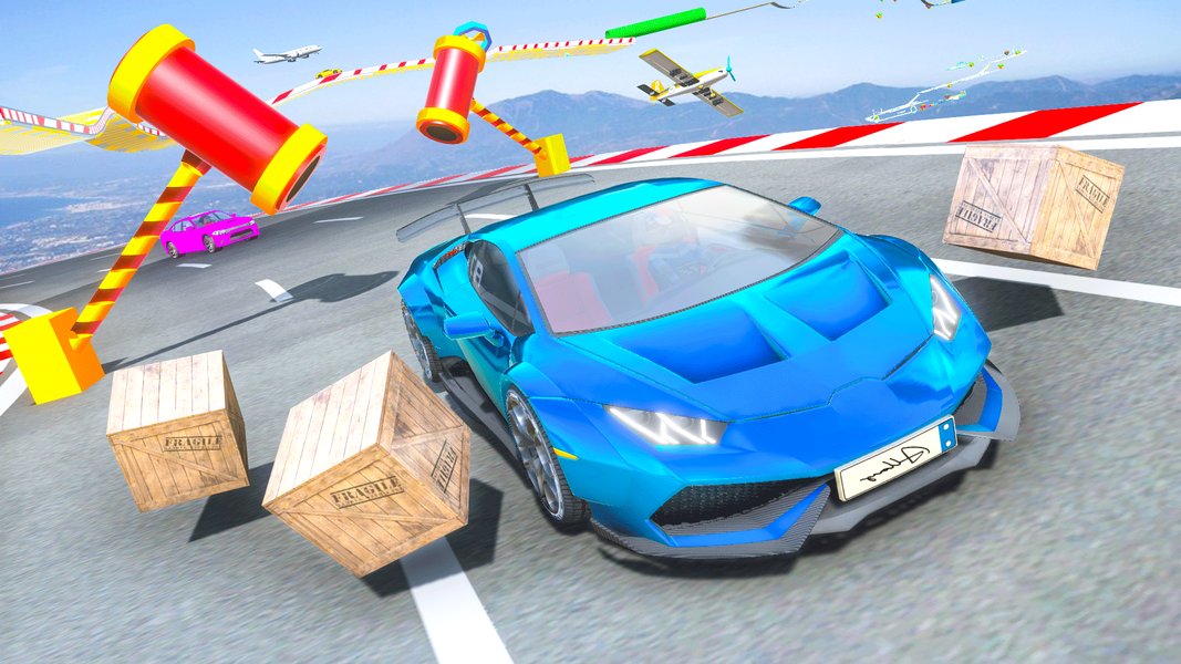 Ramp Car Games: GT Car Stunts - عکس بازی موبایلی اندروید
