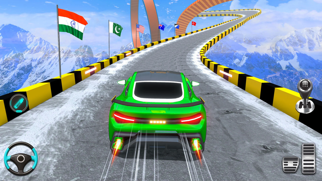 Ramp Car Games: GT Car Stunts - عکس بازی موبایلی اندروید