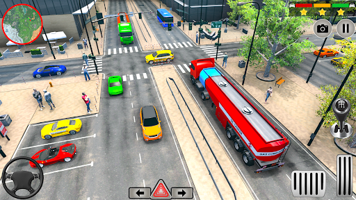 Semi Truck Driving Truck Games - Image screenshot of android app