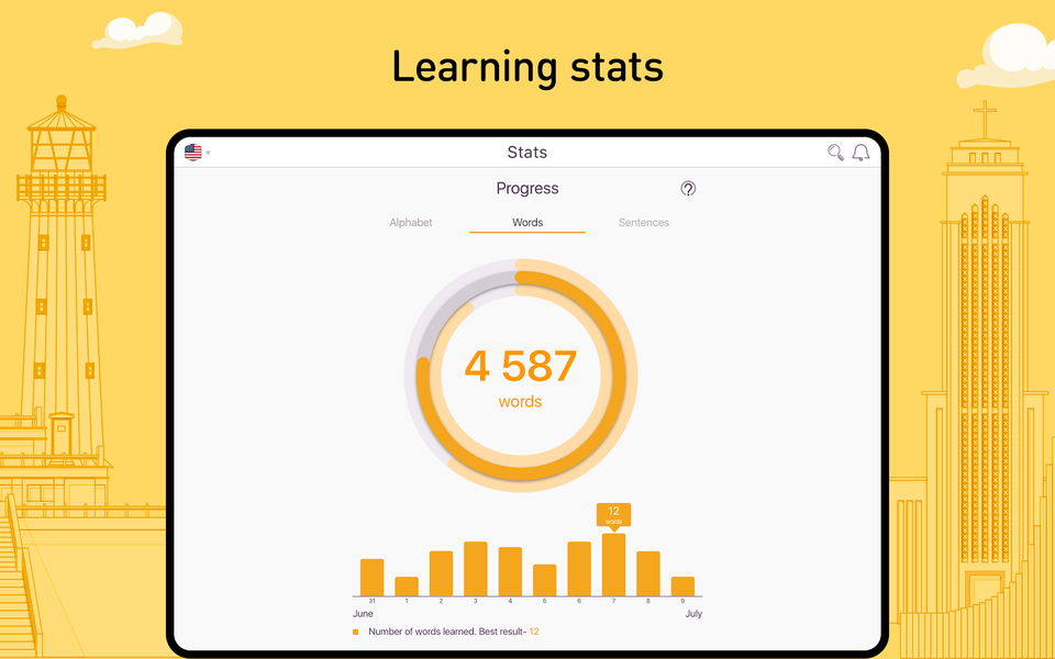 Learn Languages - FunEasyLearn - عکس برنامه موبایلی اندروید
