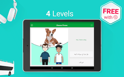Learn Arabic - ۵,۰۰۰ Phrases - عکس برنامه موبایلی اندروید