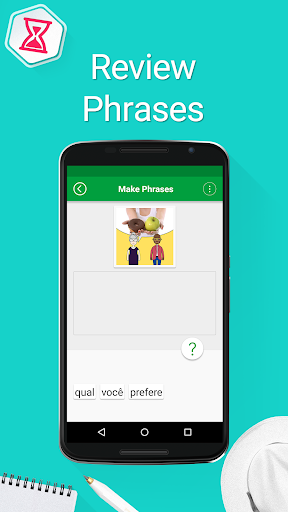 Learn Brazilian Portuguese - Image screenshot of android app