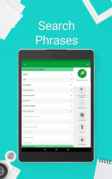Learn Indonesian Language - Image screenshot of android app