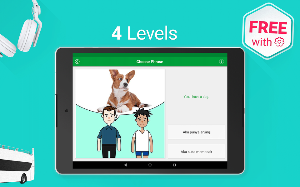 Learn Indonesian Language - Image screenshot of android app