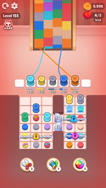 Color Knitzy - Gameplay image of android game