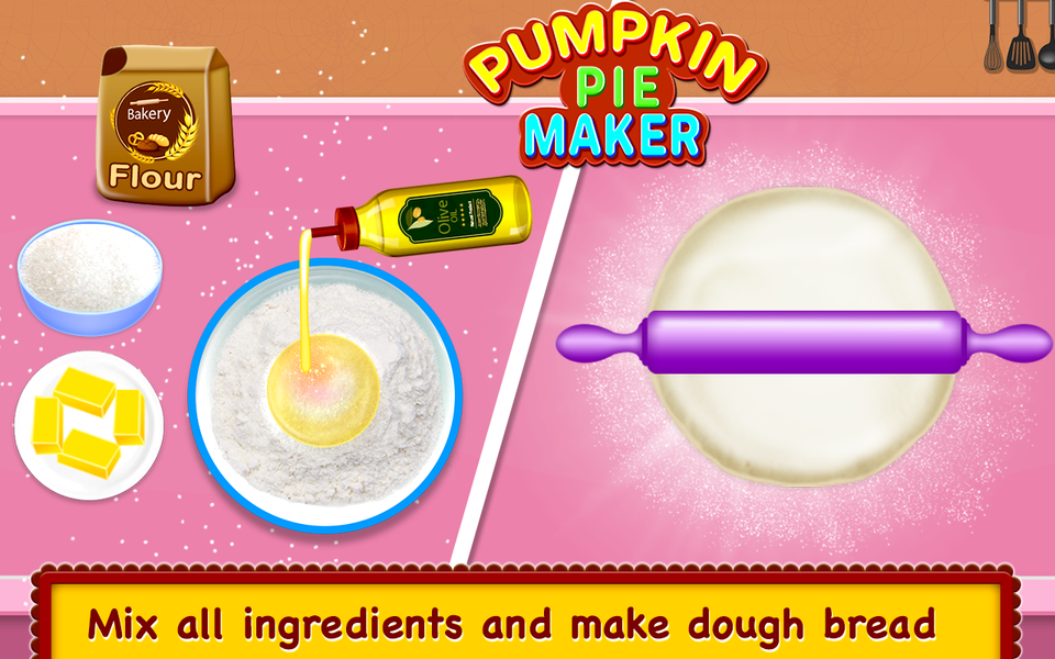 برنامه Pumpkin Pie Maker Dessert Fo دانلود بازار