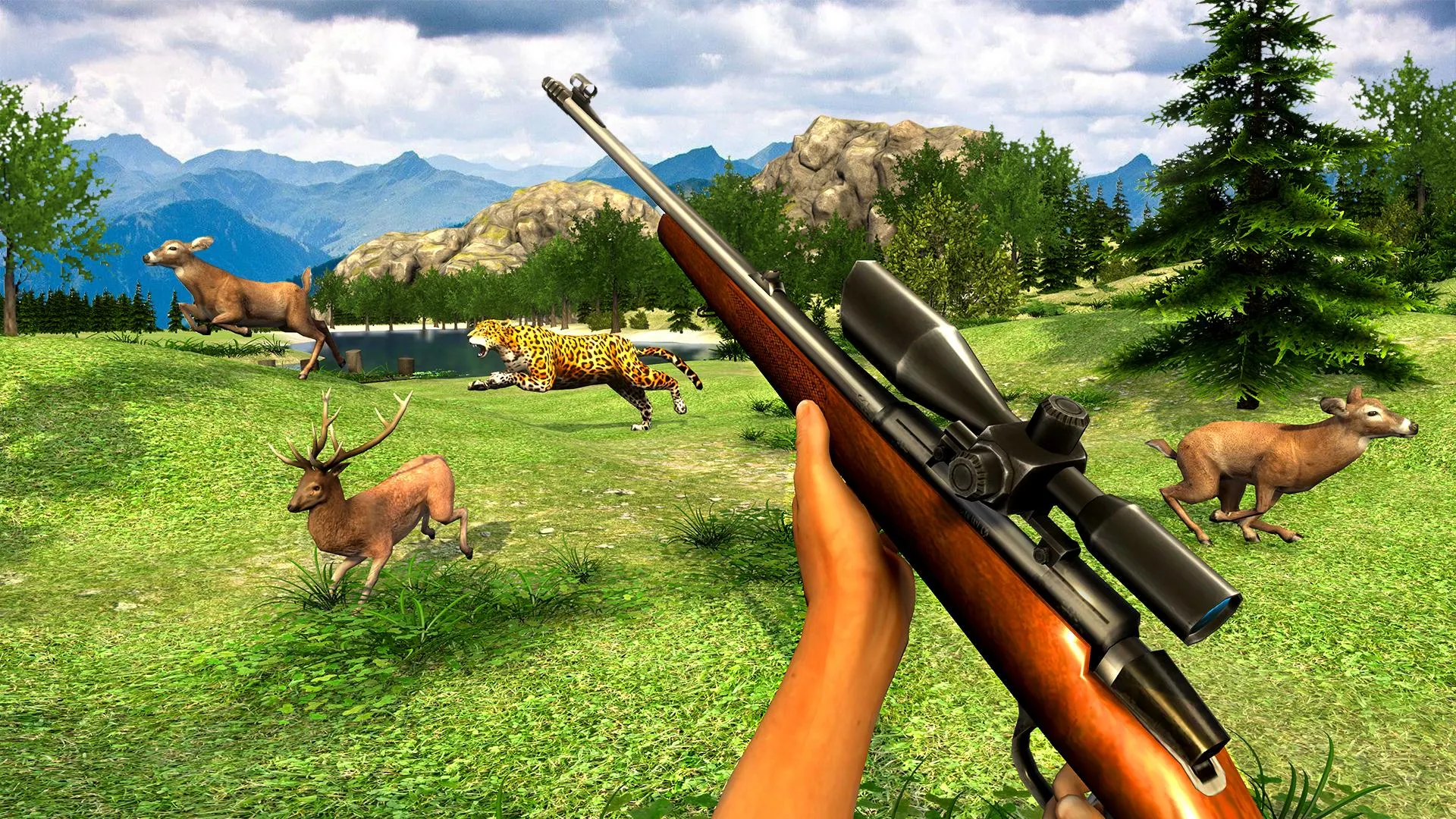 Wild Deer shooting Strike Game for Android