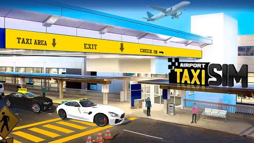 Airport Taxi Sim 2019 - Gameplay image of android game