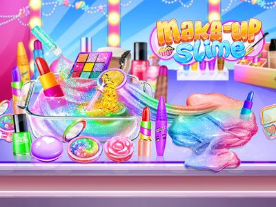 Make-up Slime - Girls Trendy Glitter Slime - عکس بازی موبایلی اندروید