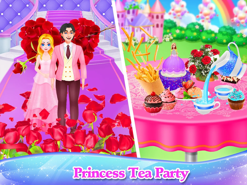 Princess & Prince Mini Town - - Gameplay image of android game