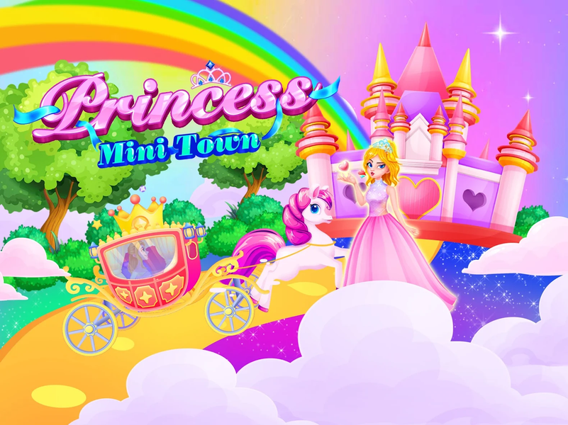 Princess & Prince Mini Town - - عکس بازی موبایلی اندروید