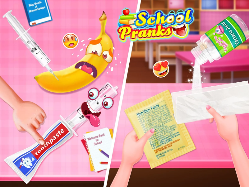 School Pranks -  School Prank - Gameplay image of android game